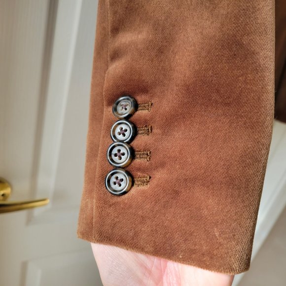 J. Crew velvet Parke Blazer 0 - Picture 11 of 15